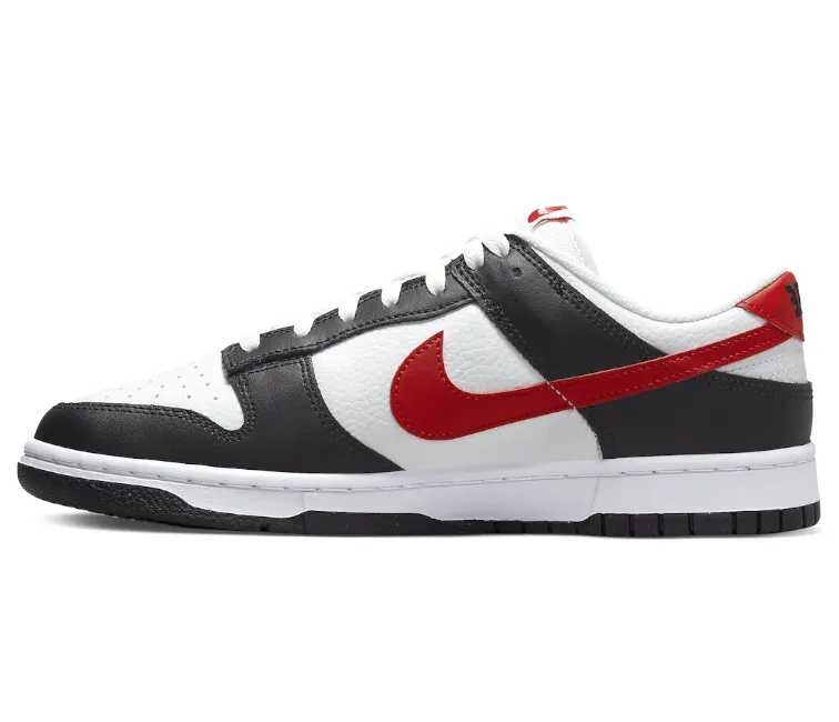 Recycled Fiber Upper Nike Dunk Low Retro (Red Swoosh Panda)