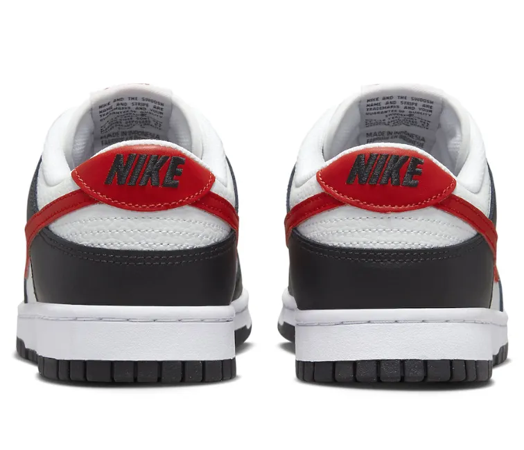 Nike Dunk Low Retro (Red Swoosh Panda) Reinforced Panels Everyday
