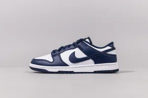 Everyday Routine Nike Dunk Low Retro 'White and Midnight Navy'