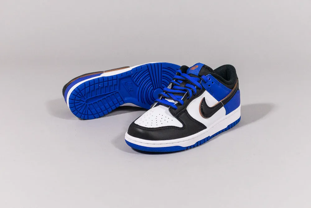 Nike Dunk Low SE 'Black Toe and Racer Blue' (GS) All Matching Track Run