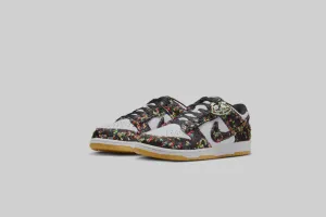 Nike Dunk Low 'White and Gum Yellow' Performance Fit