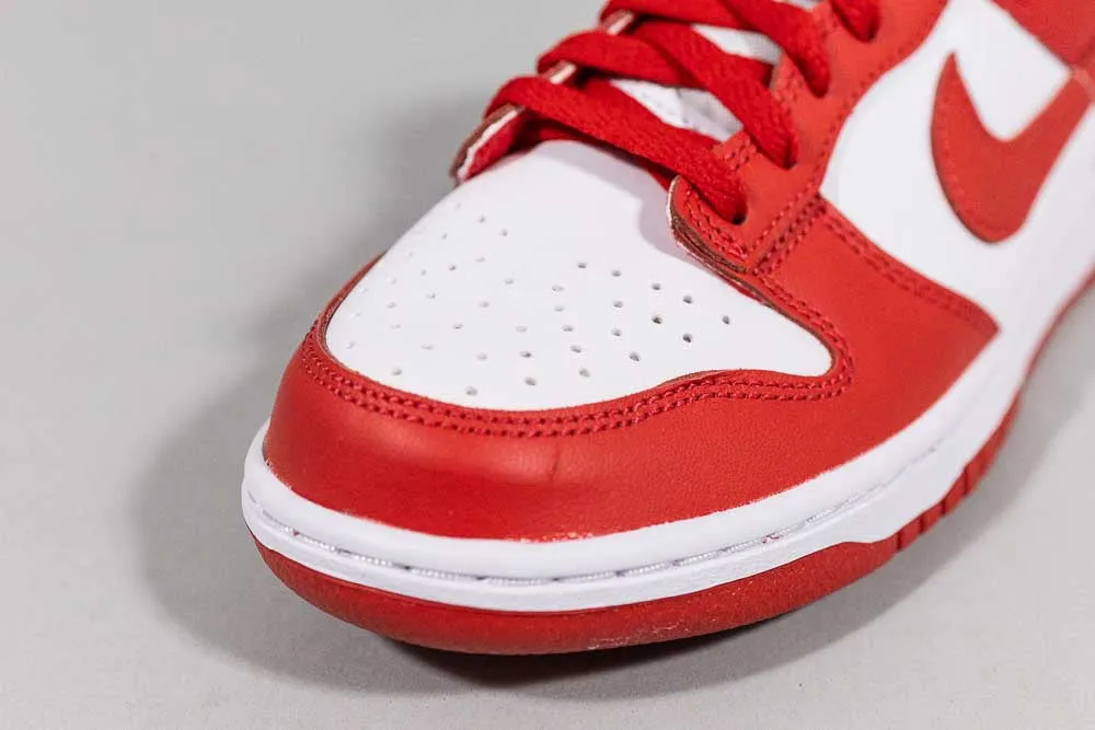 Nike Dunk Low 'White and University Red' (GS) Grip Step Edge Step