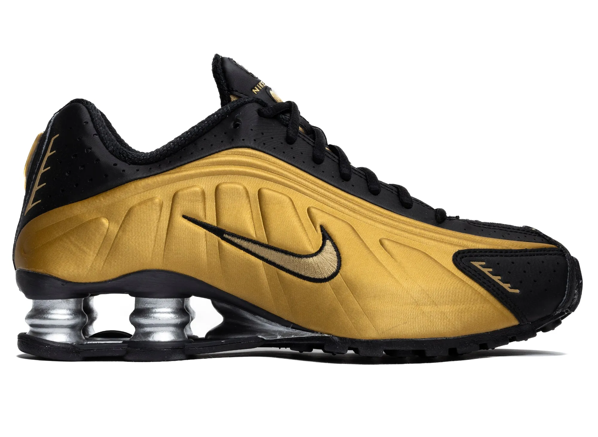 honest open - toe Nike Shox R4