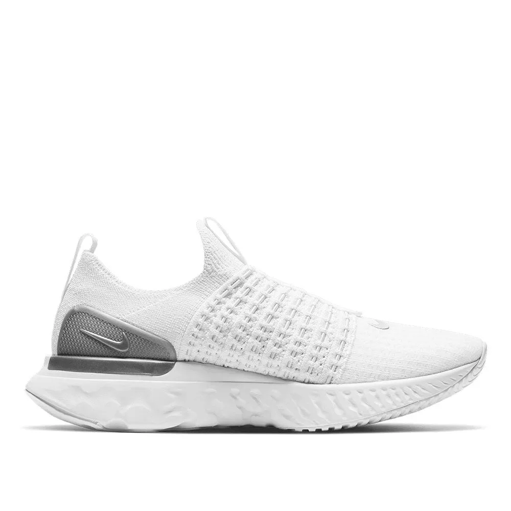 quick - drying shoe trait ground grip Nike Women's React Phantom Run Flyknit 2 Road Running Shoes