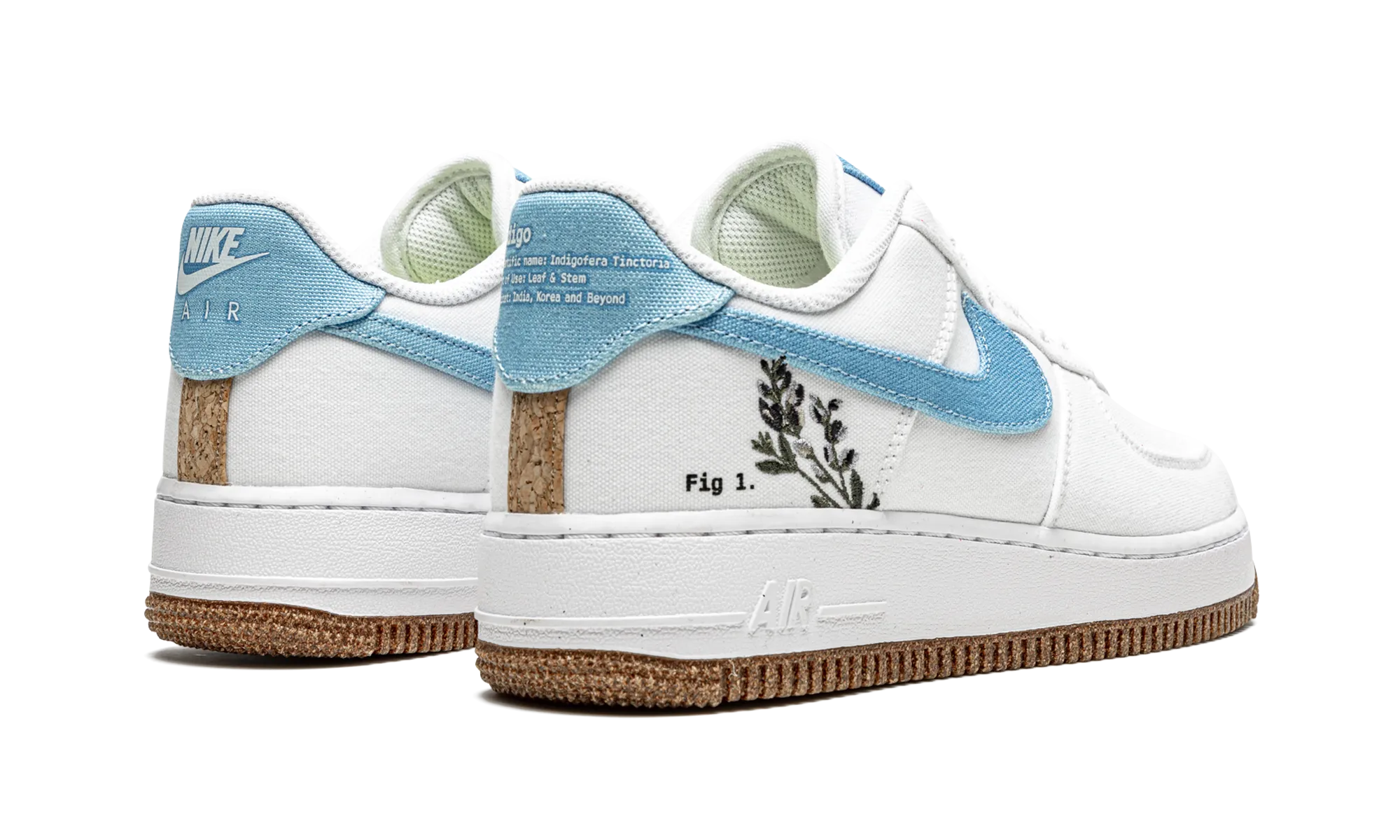 Long Hours AIR FORCE 1 LO '07 MNS WMNS "Indigo"