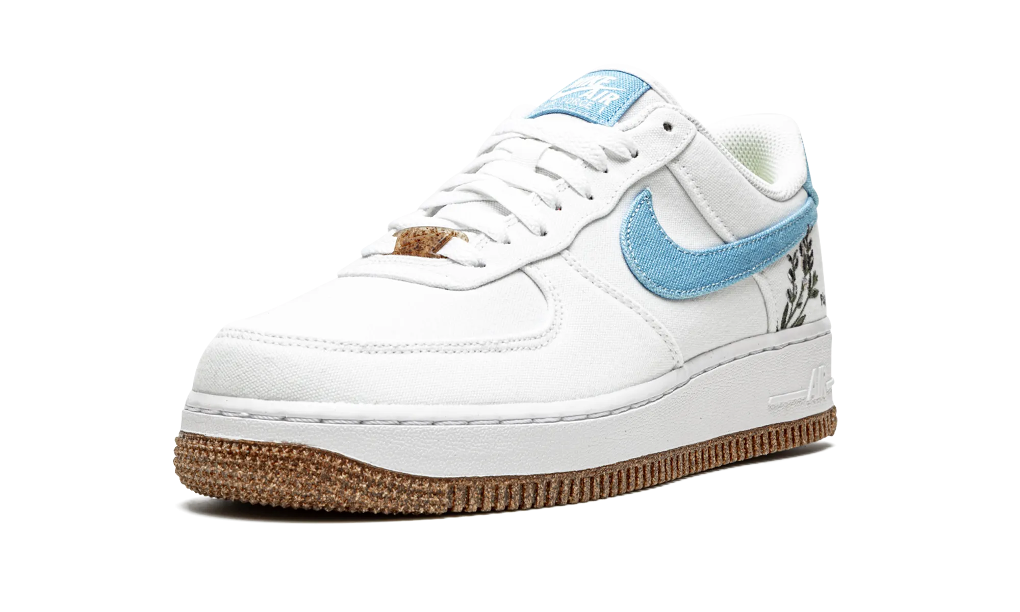 AIR FORCE 1 LO '07 MNS WMNS "Indigo" Ankle Cushioning Unibody Construction