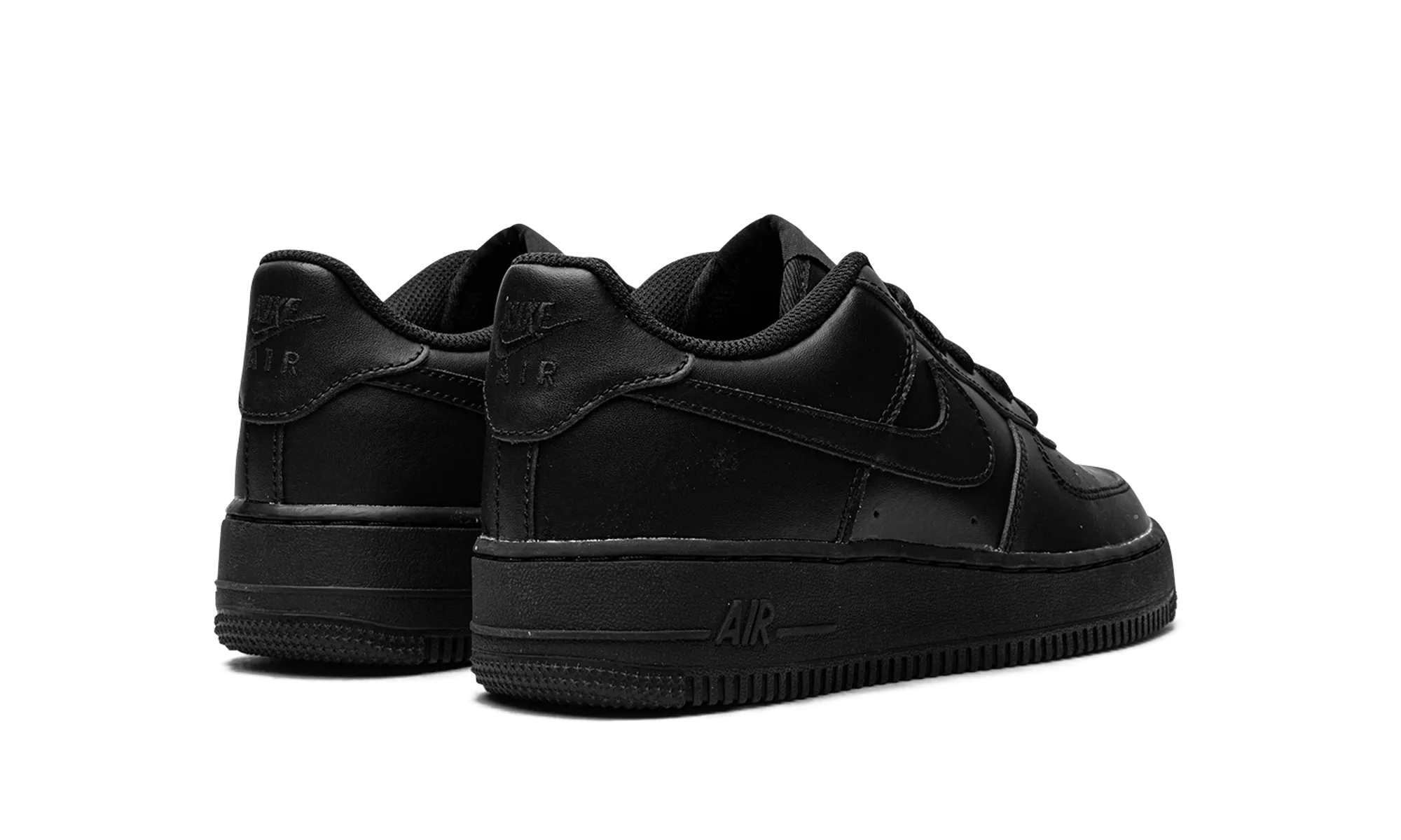 Water Resistant Knit Air Force 1 GS "Black"
