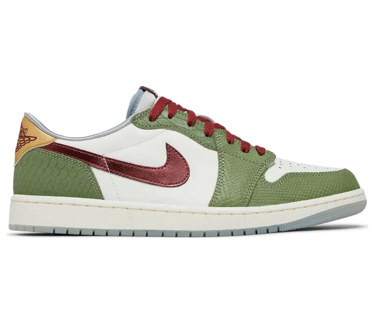 Quick Drying Technology Men??s Nike Air Jordan 1 Retro Low OG (Year Of The Dragon)