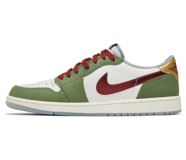 Men??s Nike Air Jordan 1 Retro Low OG (Year Of The Dragon) Smart Casual