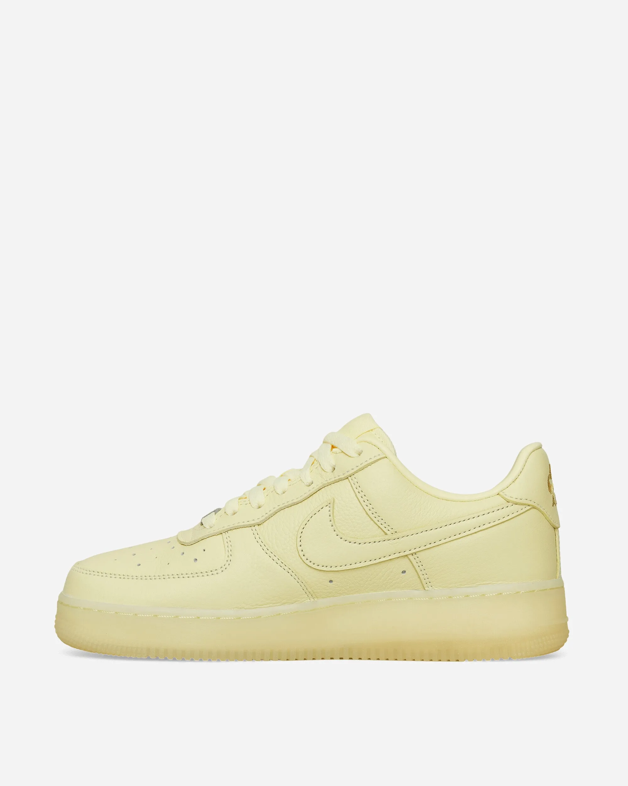 Clean Stitching NOCTA Air Force 1 Sneakers Citron Tint