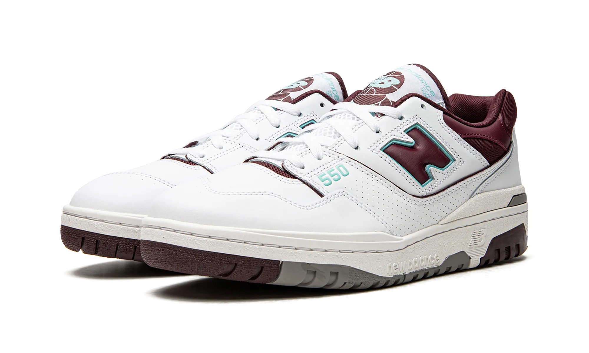 550 "Burgundy / Cyan" adjustable lacing system