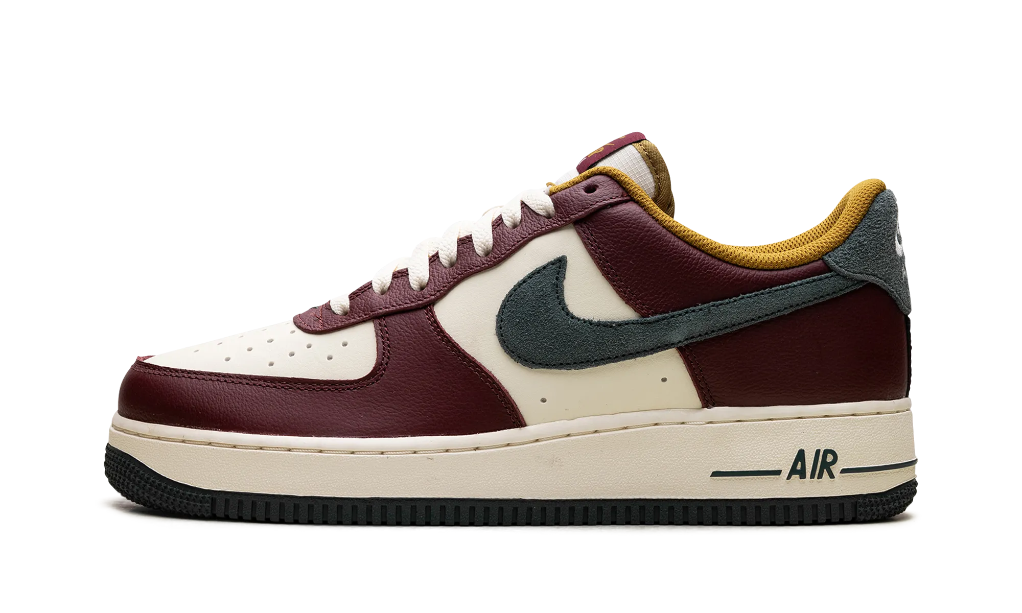Flex Forged Sole Design Soft Glide Air Force 1 "Dark Team Red Vintage Green"