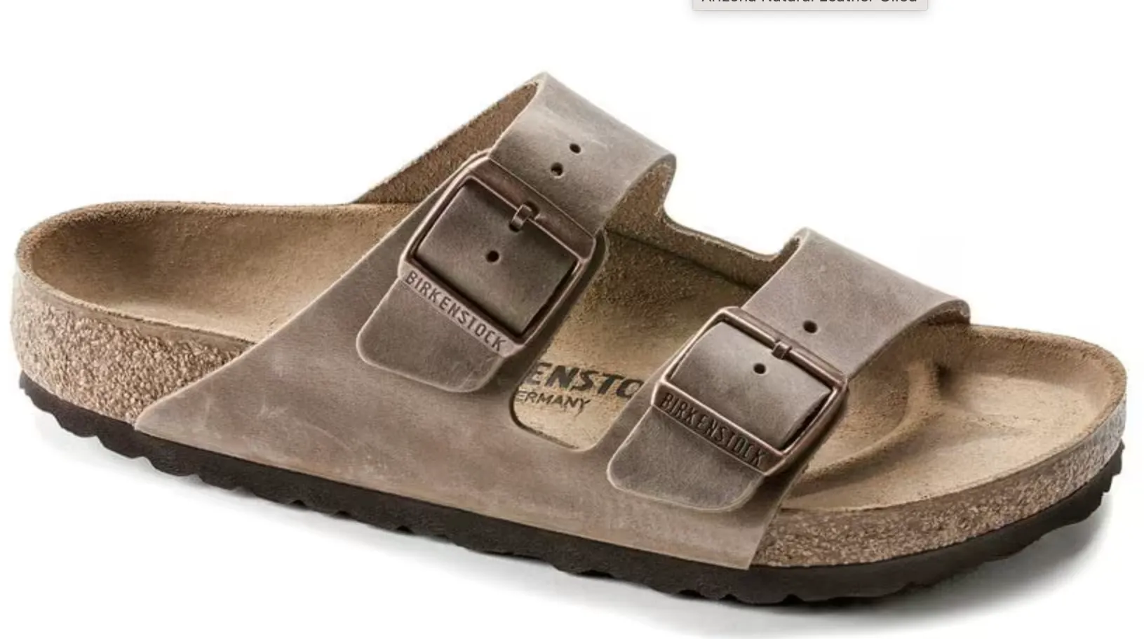 Soft Support Birkenstock Tobacco Brown Sandal - 0352201