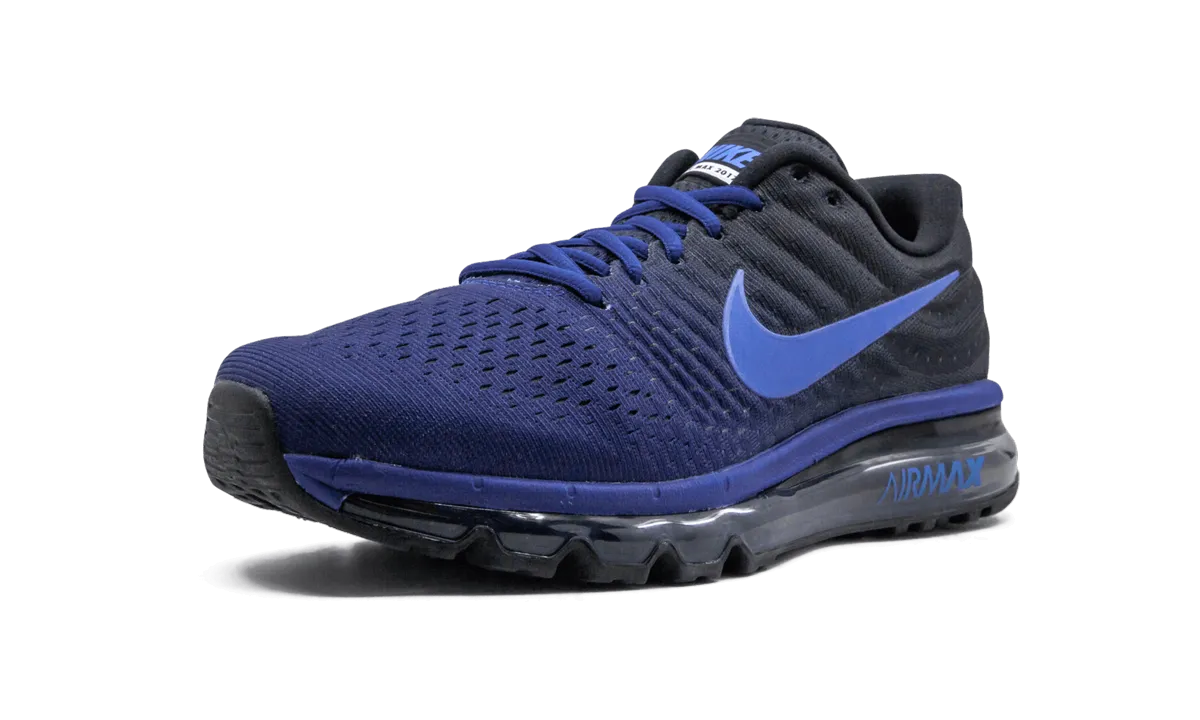 Air Max 2017 "NAVY" fluorescent shoes