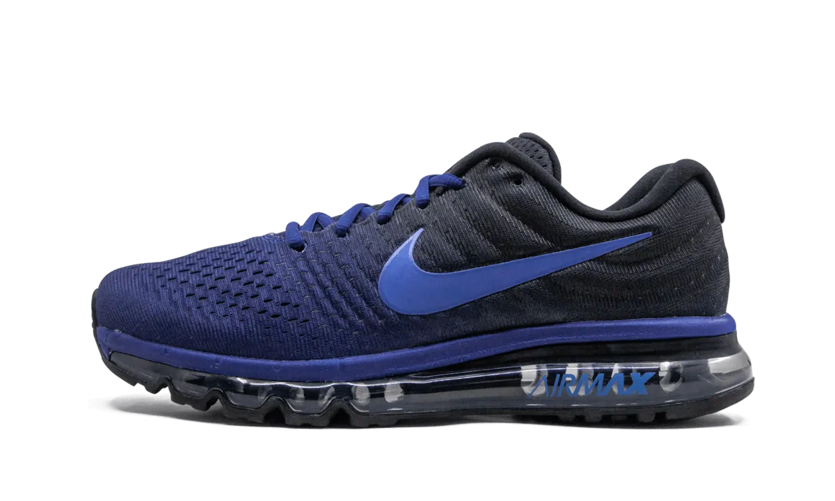 Air Max 2017 "NAVY" Indoor Training running with music