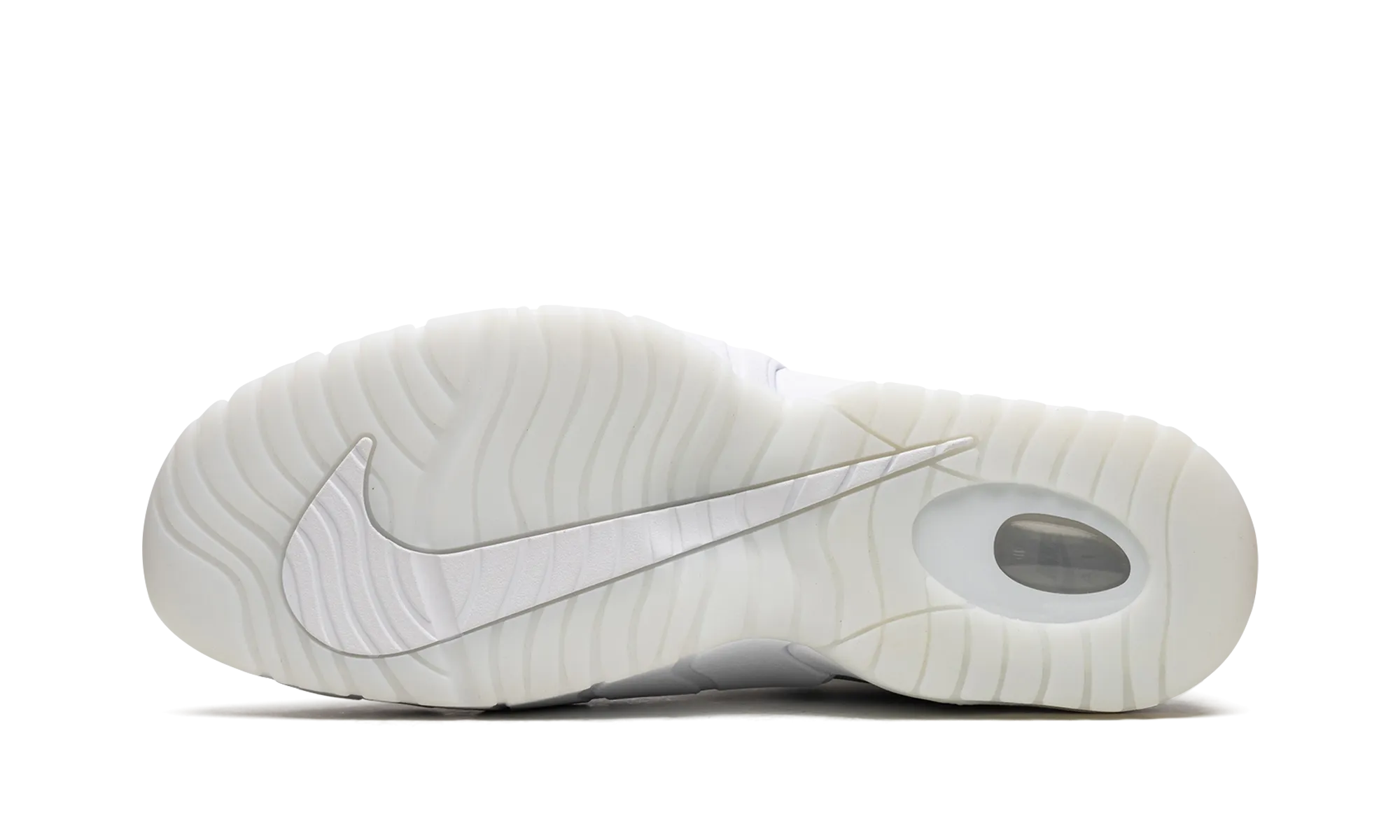 Air Max Penny "Pure Platinum" running in a fun run
