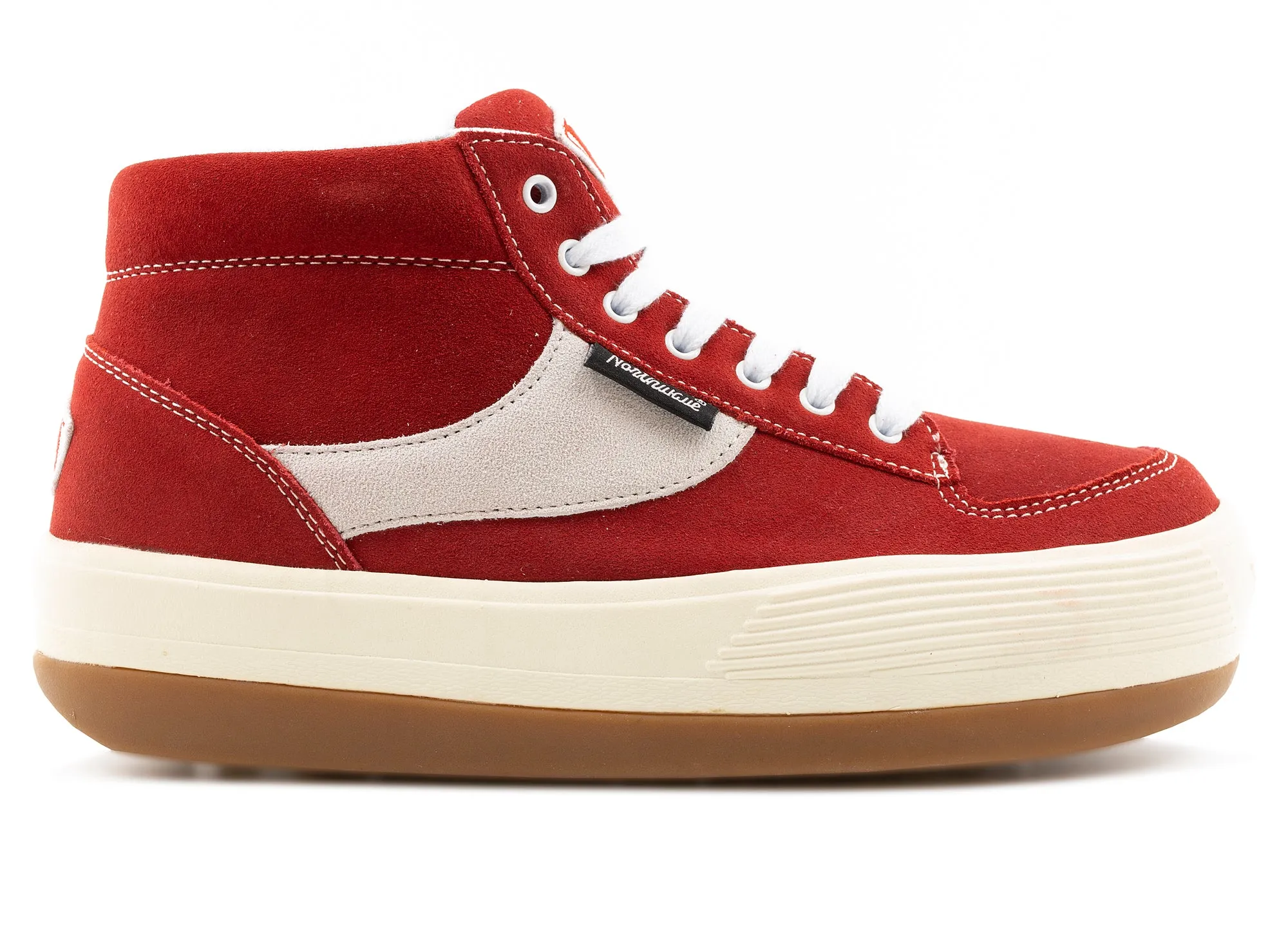 Durable Build Trail Running Northwave Expresso Chili Suede Sneakers in Red