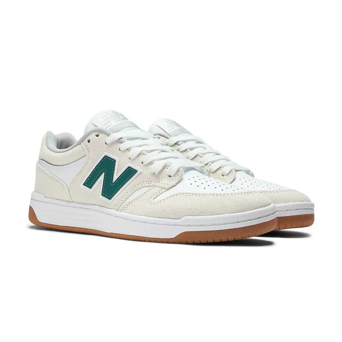 Numeric 480 'White Green' casual dancers' footwear Plush Lining