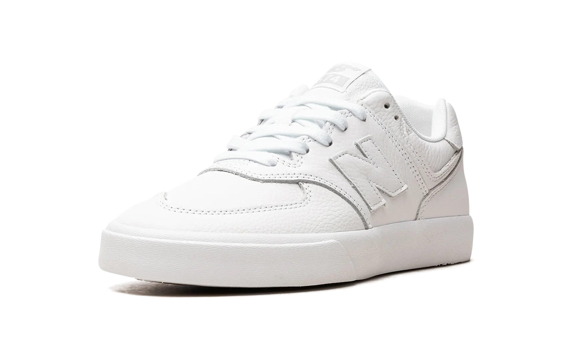 Numeric 574 Vulc "Triple White" Single - layer running in a road race shoes