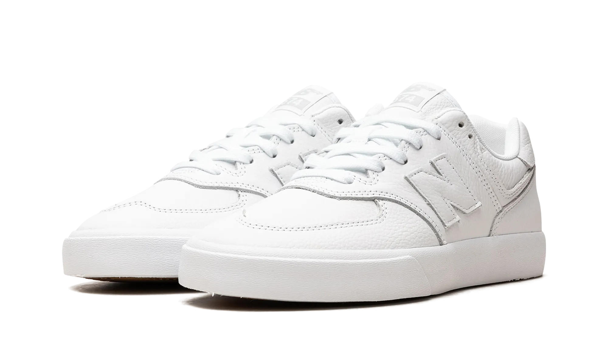 orthotic - friendly - design shoes Numeric 574 Vulc "Triple White"