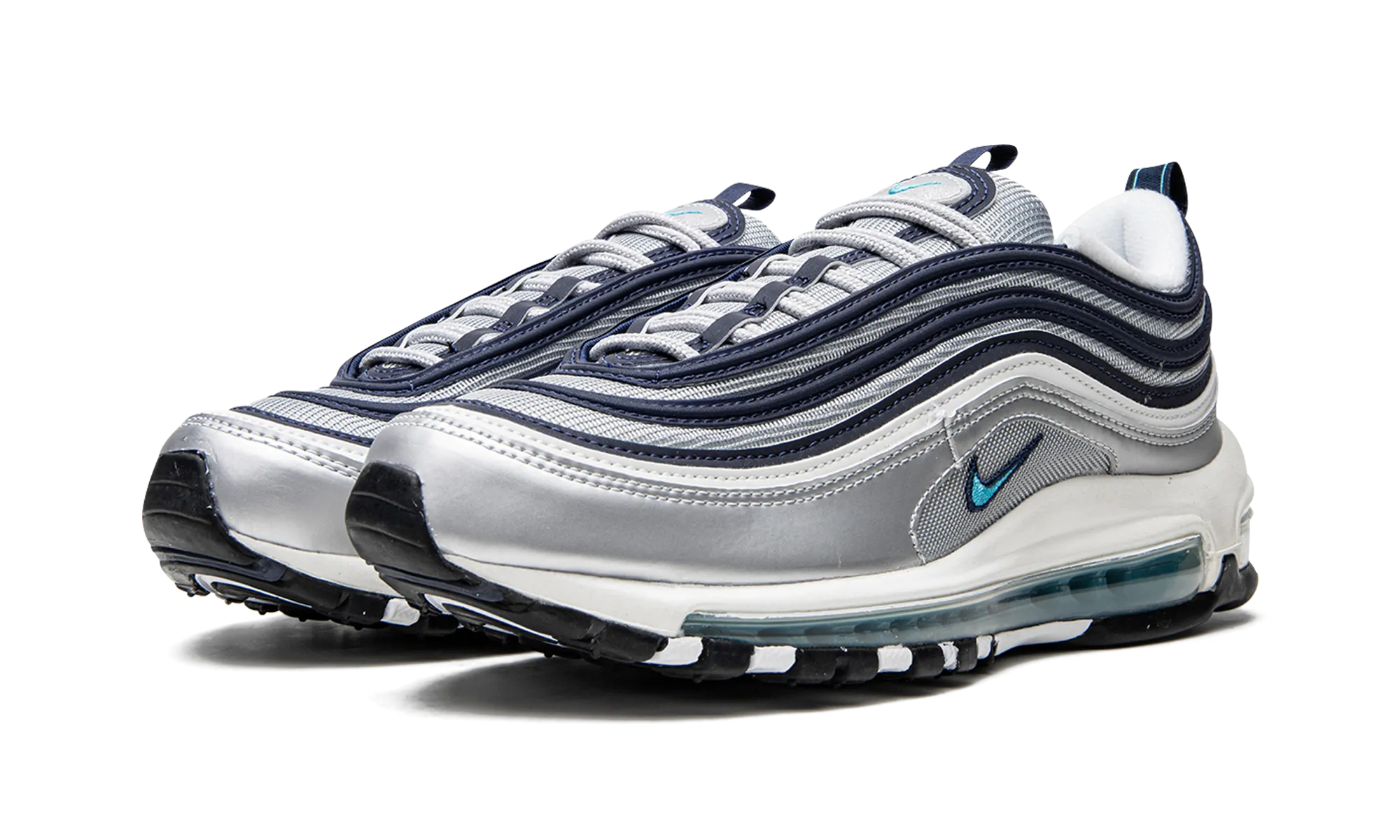 AIR MAX 97 OG WMNS "Atlantic Blue Voltage Yellow (W)" Anti - slip sole