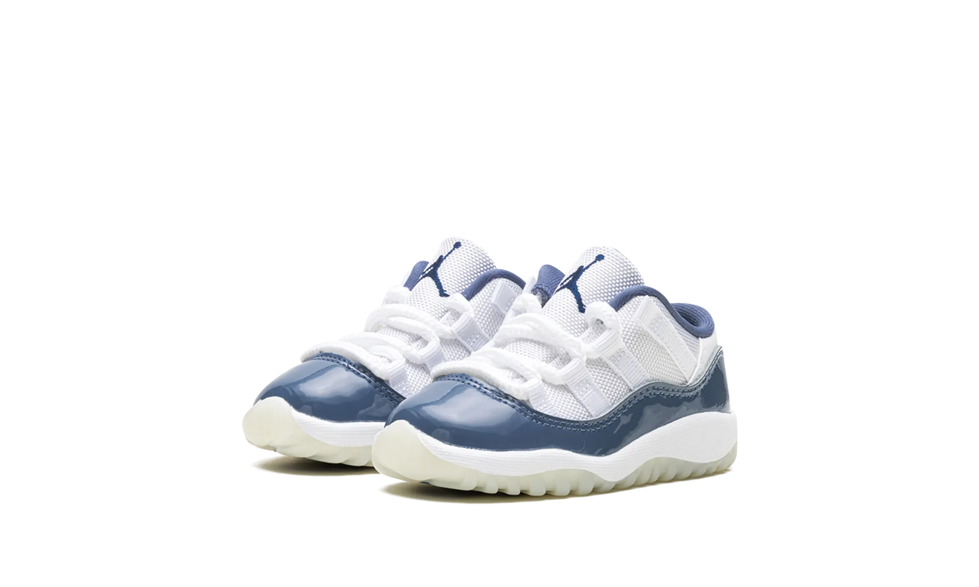 Air Jordan 11 Retro Low TD "Midnight Navy" Dynamic Traction Grip synthetic leather
