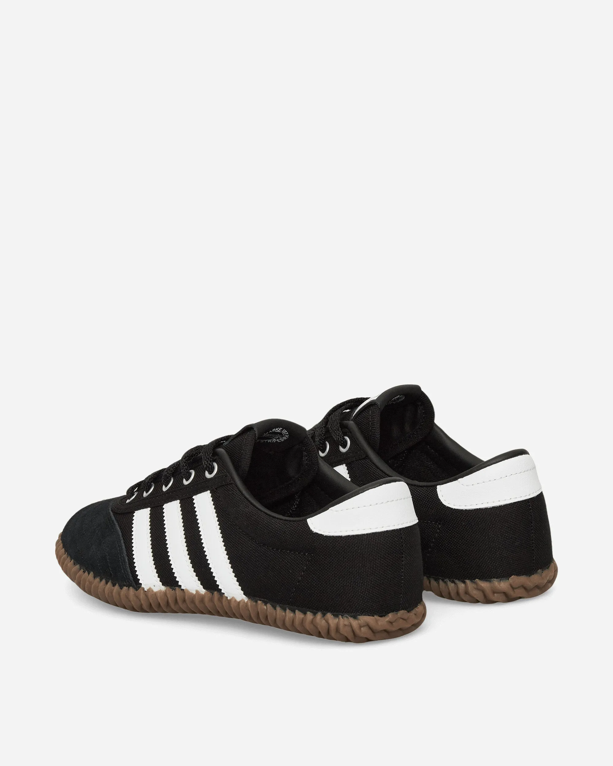 Women's Volley Plimsole Sneakers Core Black / Cloud White Sport Fusion Lockdown Strap