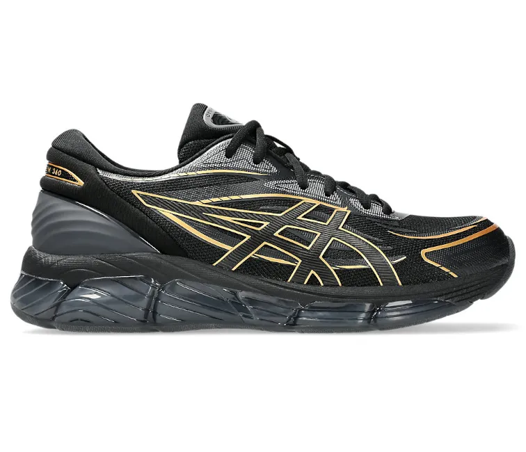 Men's Asics Gel-Quantum 360 8 (Black/Pure Gold) Ventilation Perforations