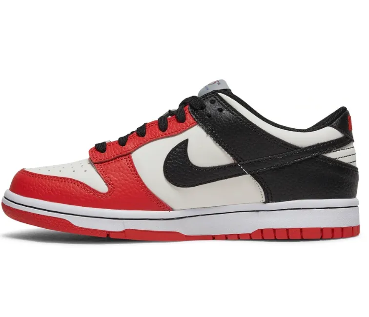 Crisp Look Smooth Ease GS Nike Dunk Low NBA 75th Anniversary Chicago