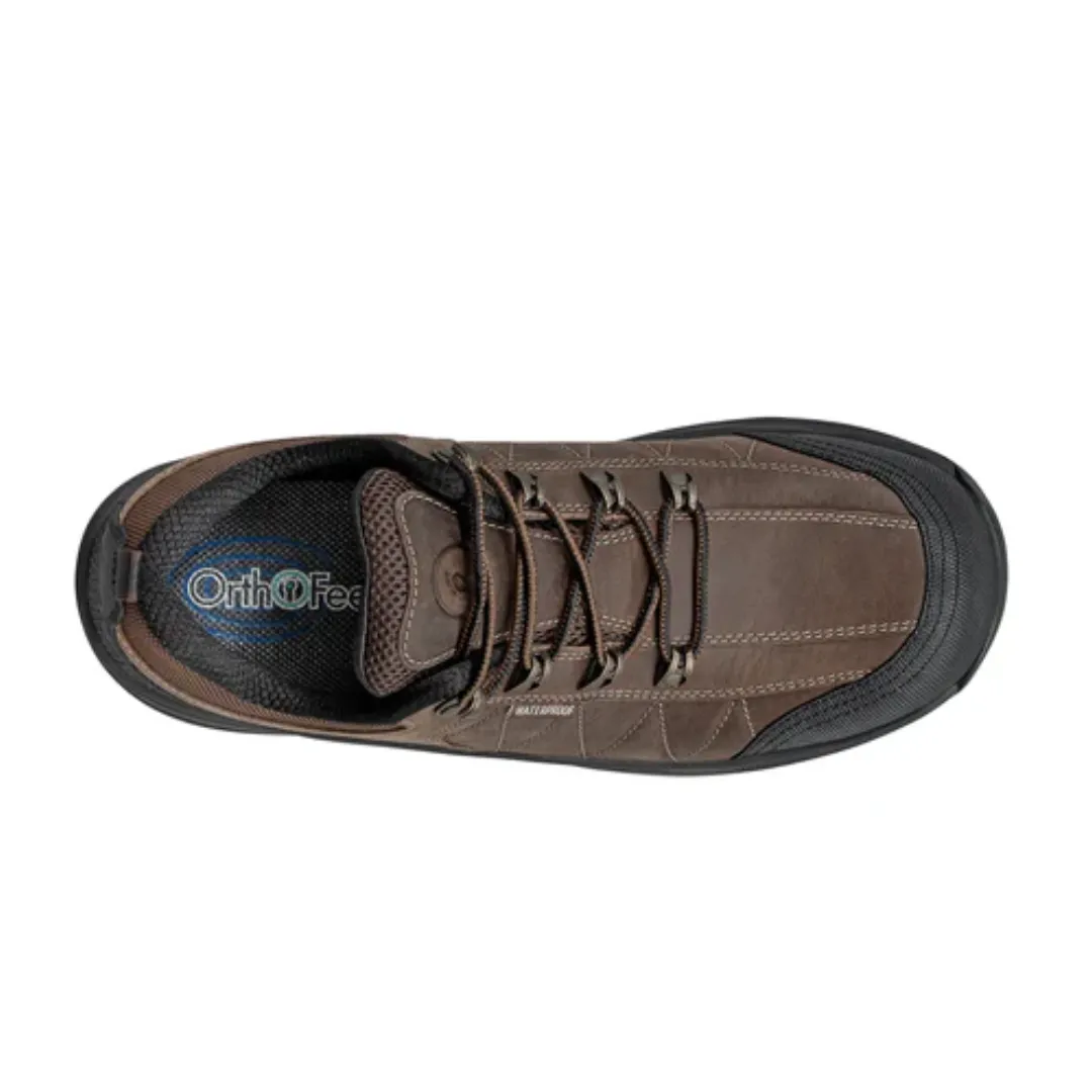 Orthofeet - Men-  Dolomite Work Shoes - Brown Nature Lover Adventurous Spirit