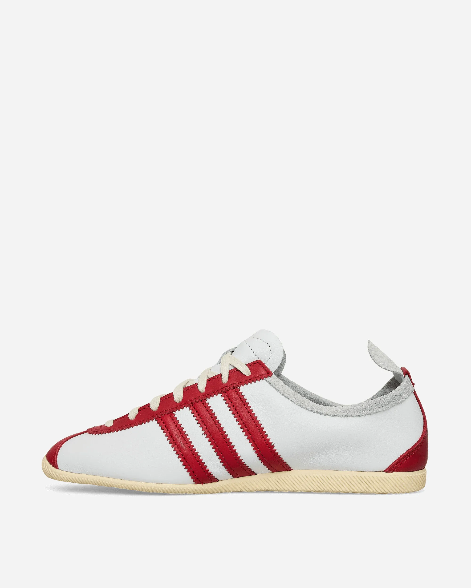 Breathable Knit Upper Impact Resistant Foam Japan Sneakers Cloud White / Power Red