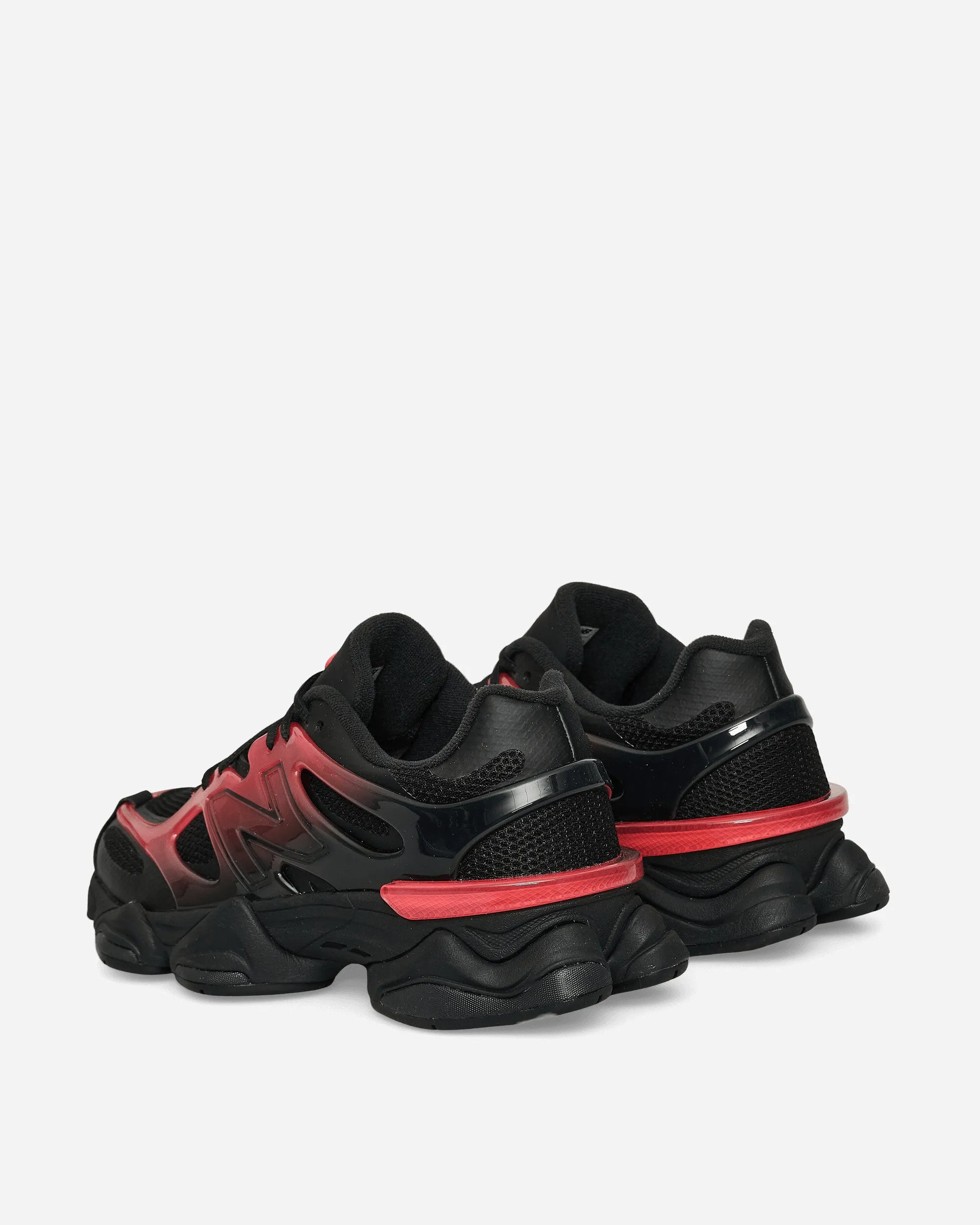 Sporty 9060 Sneakers Blast Red / Black