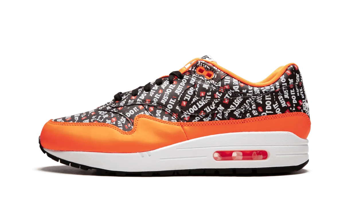 Air Max 1 Premium "Just Do It" breathable leather shoes