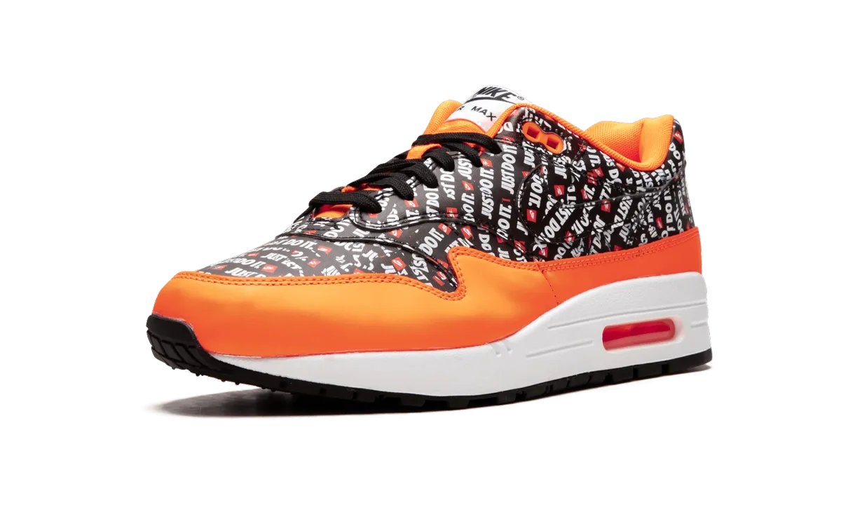 knitted upper running shoes weekend running footwear Air Max 1 Premium "Just Do It"
