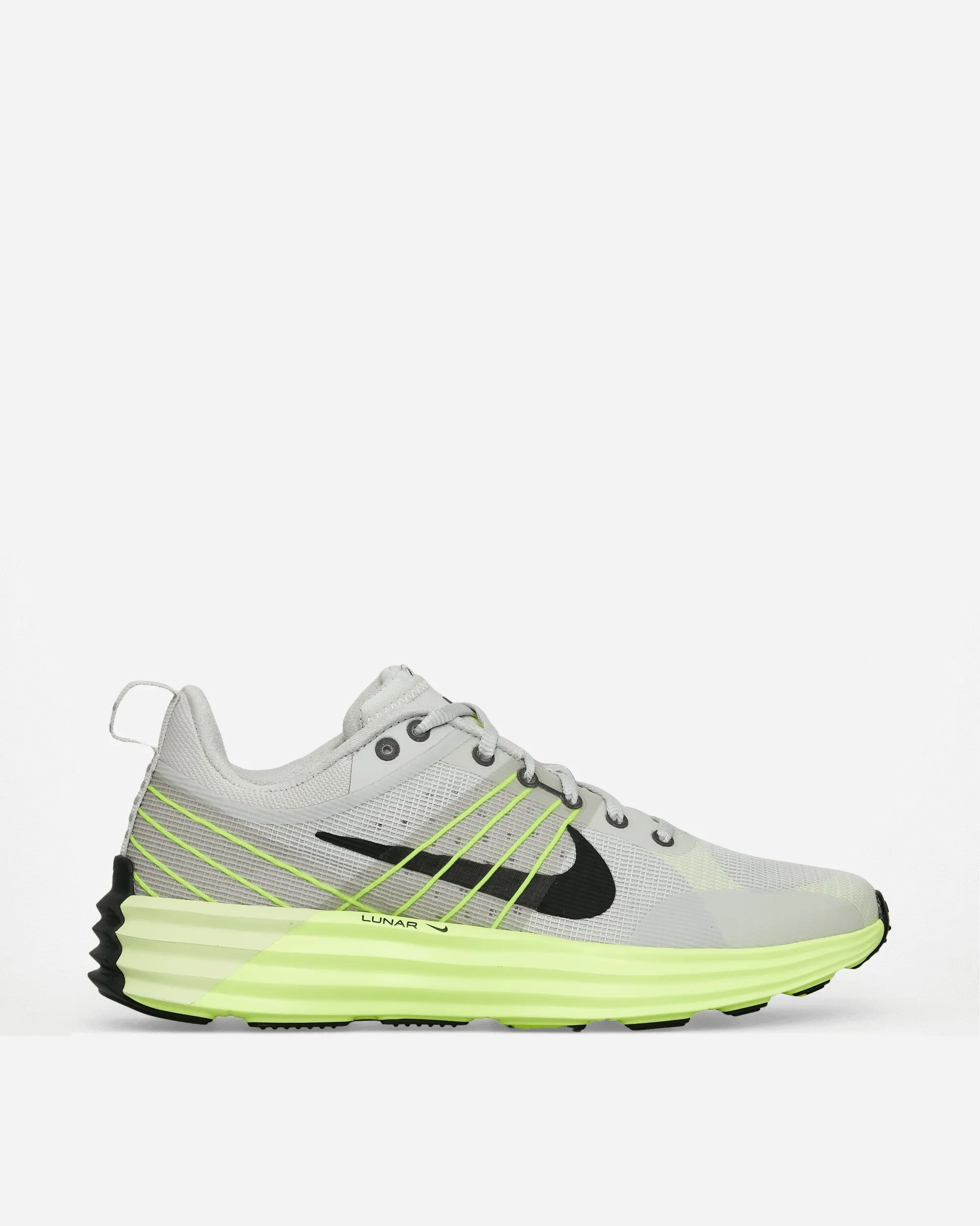 Lunar Roam Sneakers Neutral Grey / Volt HardSole Dual Material
