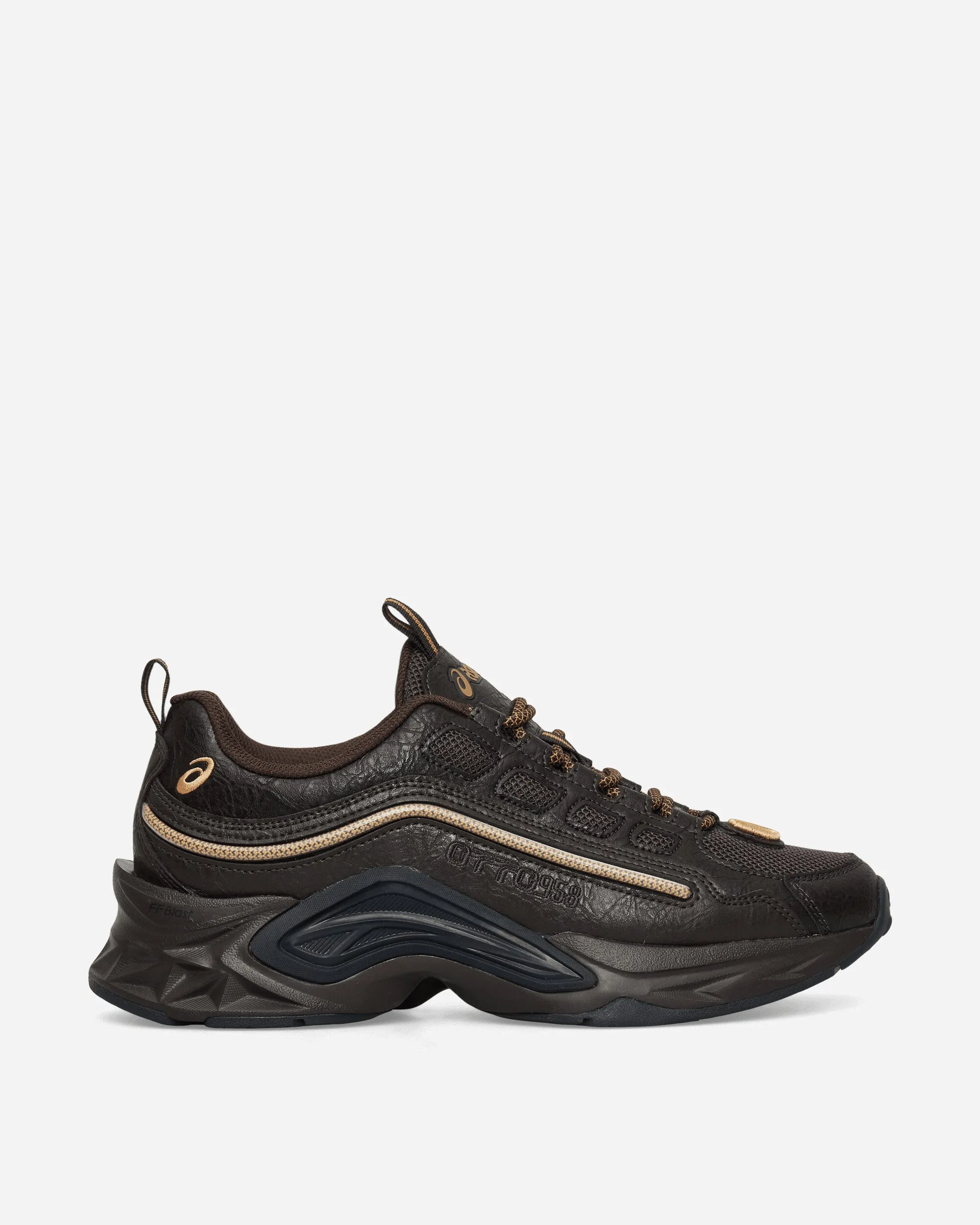 OTTO958 PROTOBLAST-CMLVIII Sneakers Dark Brown / Pure Gold Hyper Breathable Knit Compression Molding