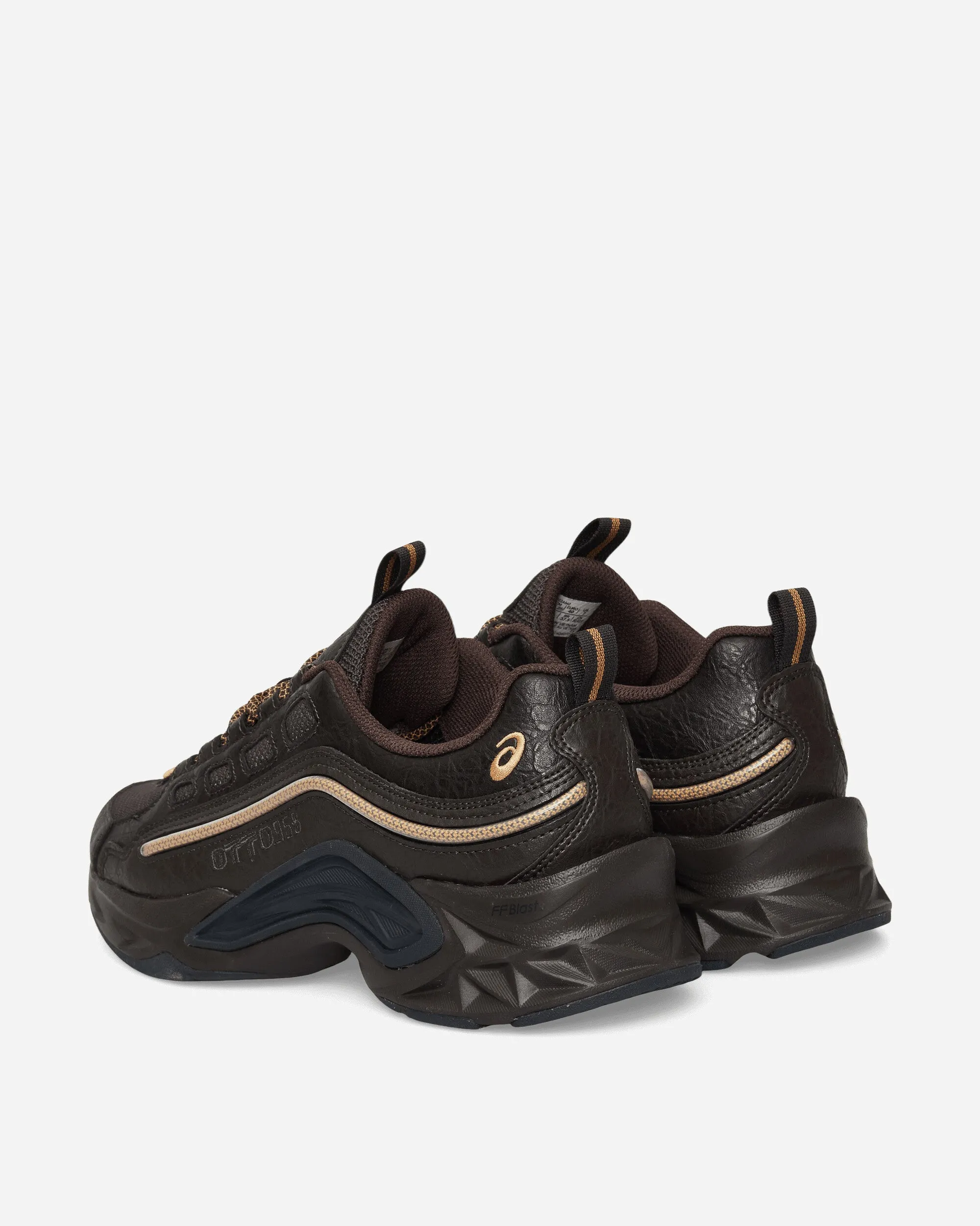 OTTO958 PROTOBLAST-CMLVIII Sneakers Dark Brown / Pure Gold Even Ground