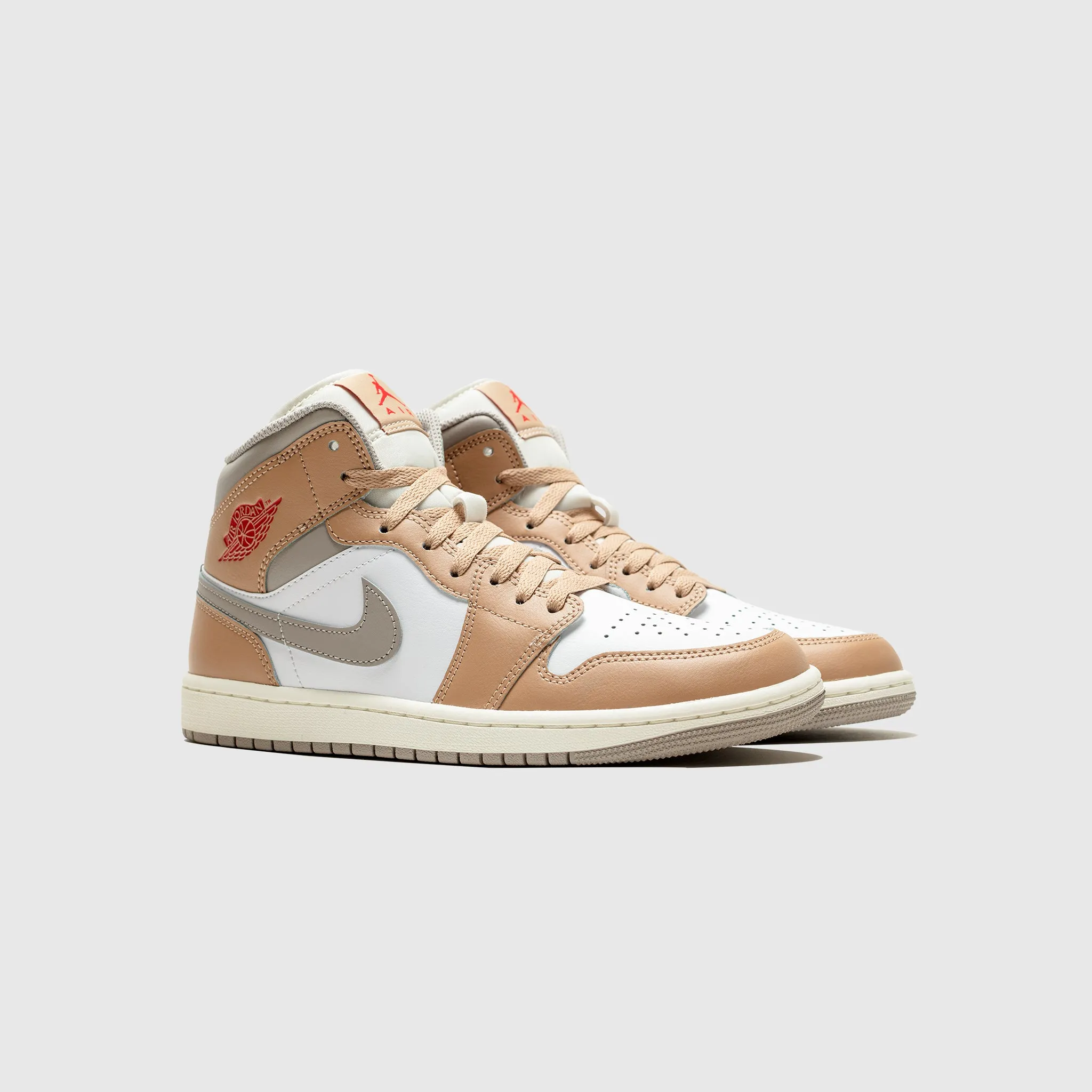AIR JORDAN 1 MID "HEMP" Anatomically Shaped Footbed Light Comfort