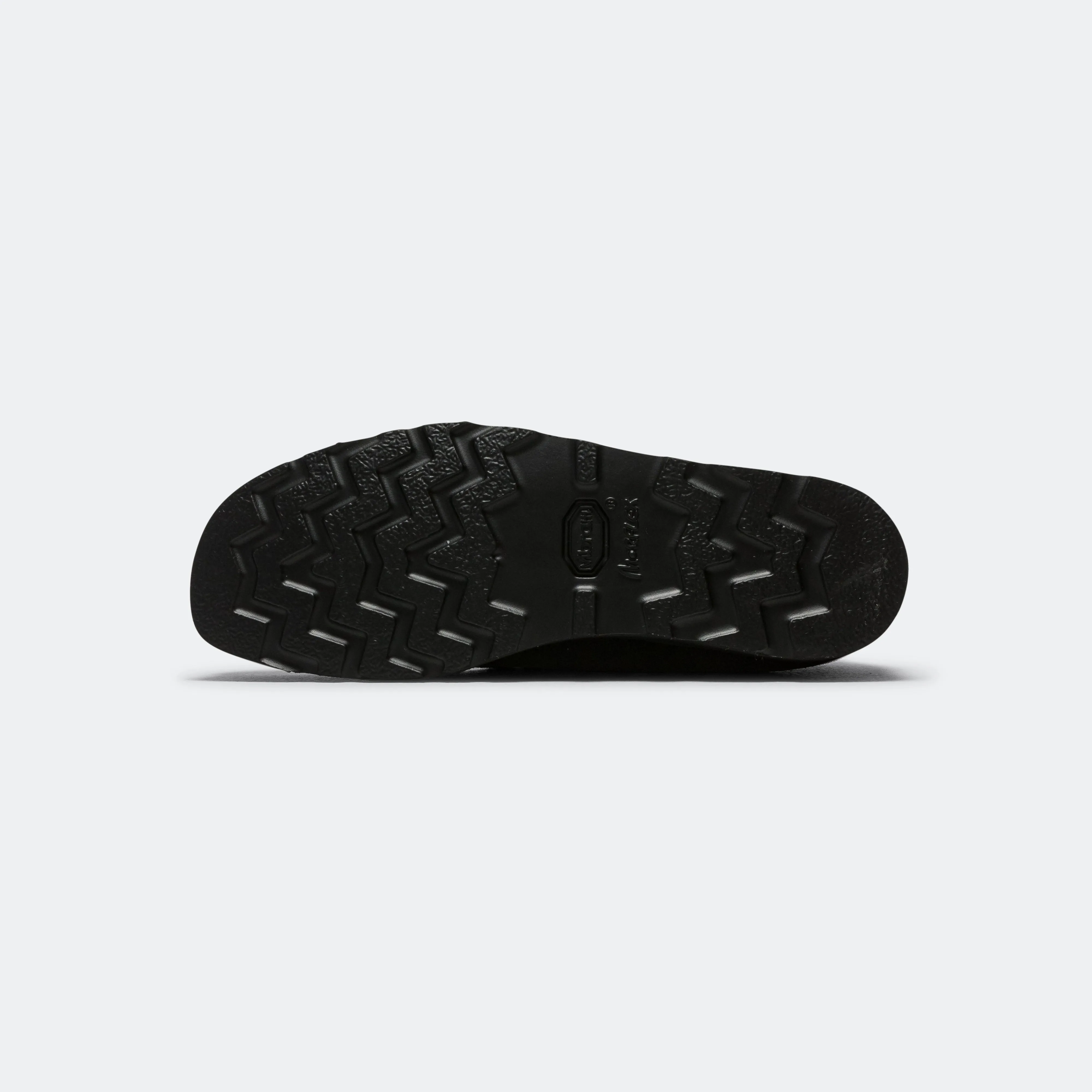 Rugged Built Snowy Path P404 ?? UP THERE - Black Suede/Black Pony