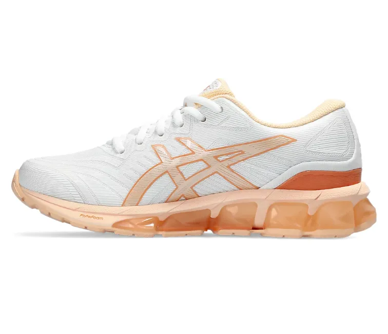Odor Control Treatment Women??s Asics Gel-Quantum 360 7 (White/Apricot Crush)
