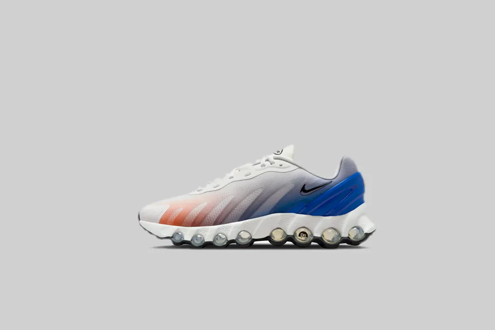 moisture - wicking shoes removable insole shoes Nike Air Max Dn Summit 'White and Vivid Orange'