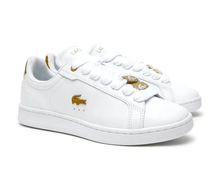 Urban Trail Women's Lacoste Carnaby Pro 123 5 (White/Gold)