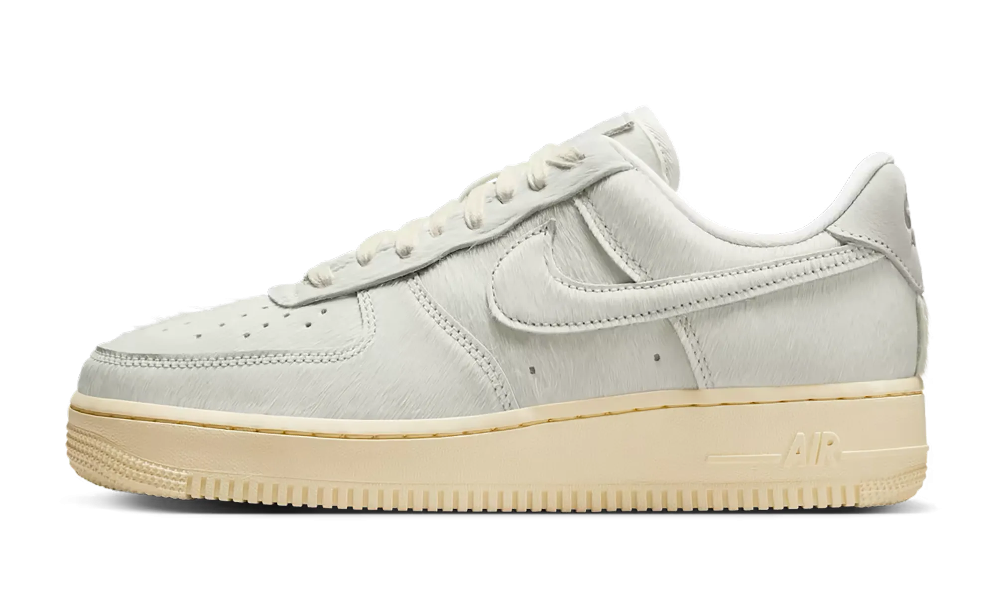 Air Force 1 Low '07 WMNS "Sail Pony Hair" Anti Slip Heel