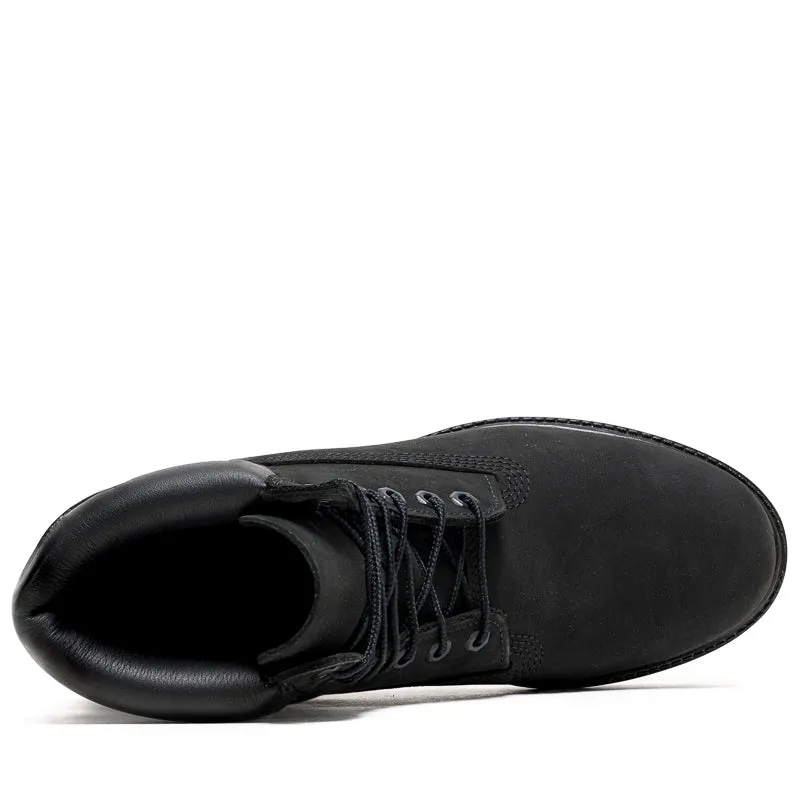 Timberland Premium 6" Lace Up Waterproof Boot - Black Comfort Toe Box