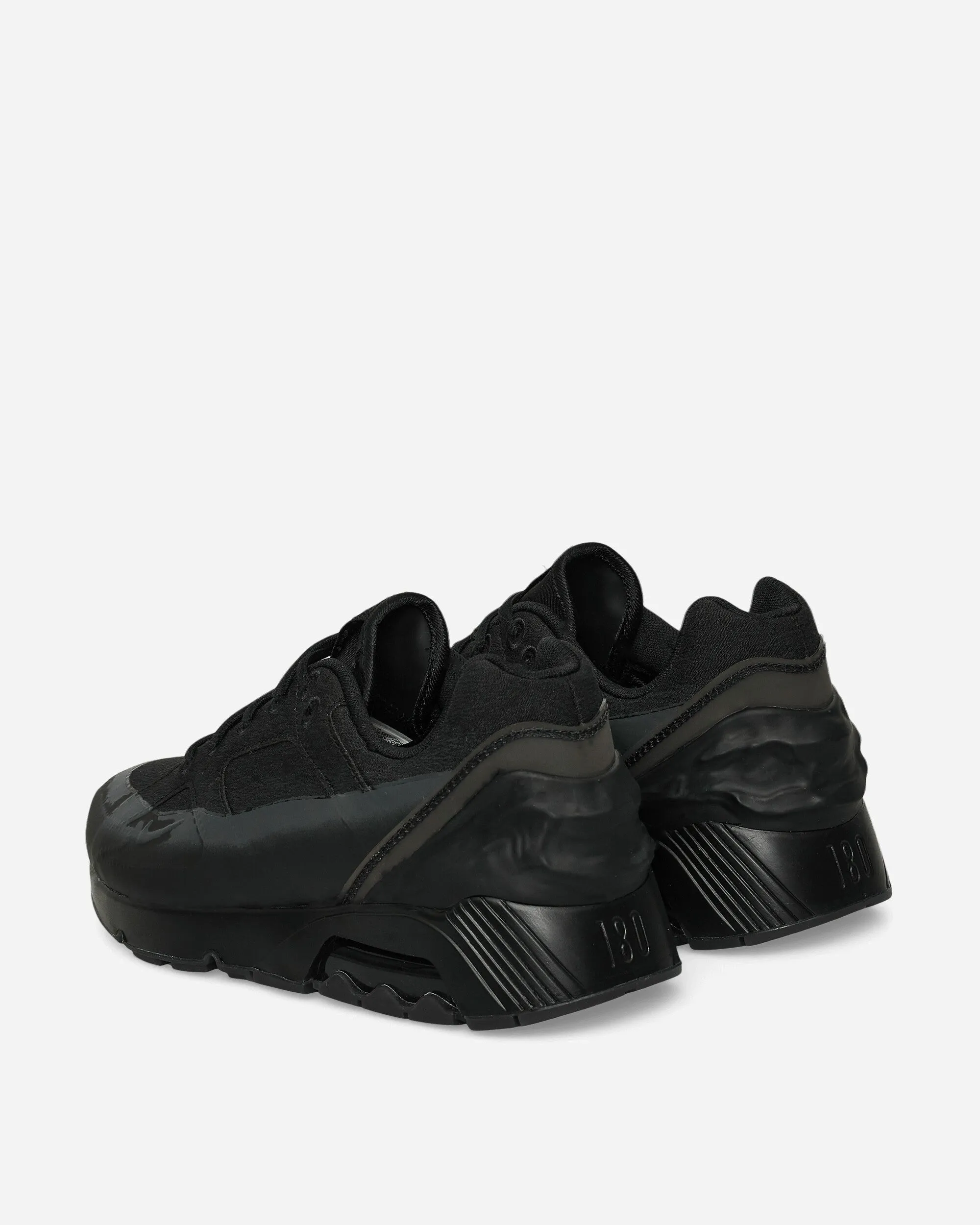 Ergonomic Design Resilient Outsole PAN Air 180 'NIX' Sneakers Black / Anthracite