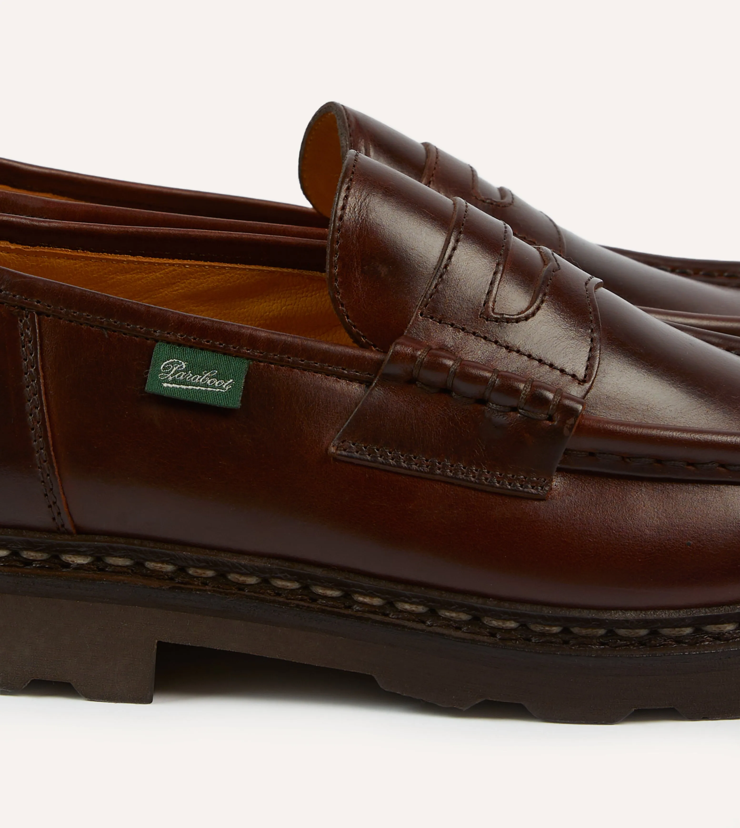 Paraboot Reims ??corce Leather Loafer Luxury Look