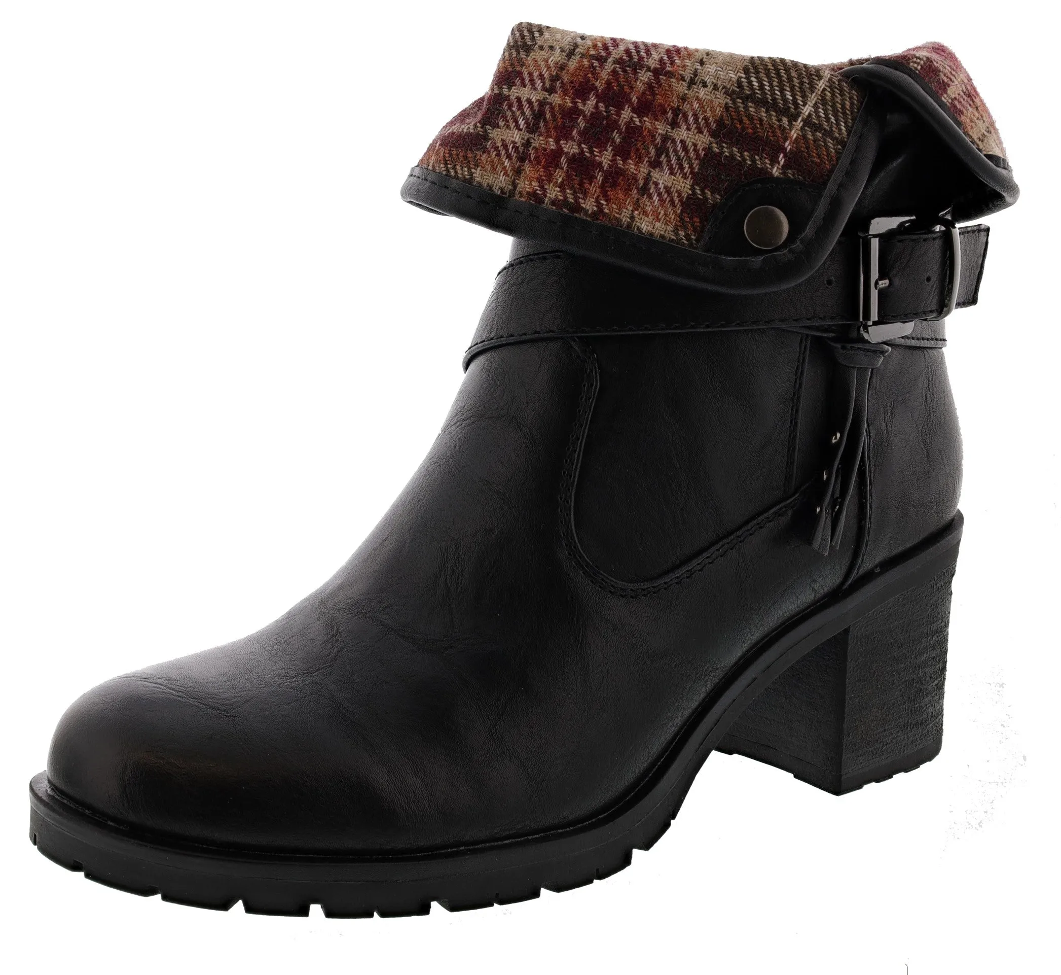 On Feet Soft Focus Patricia Steppe Side Zip Closure Boots Women's