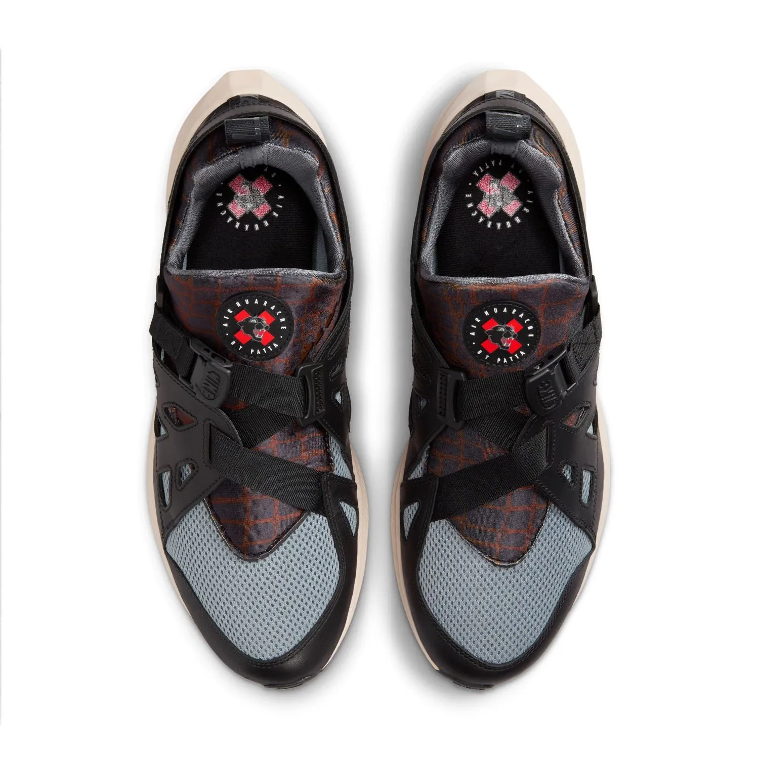 reasonable   Patta Air Huarache 'Black Cool Grey'