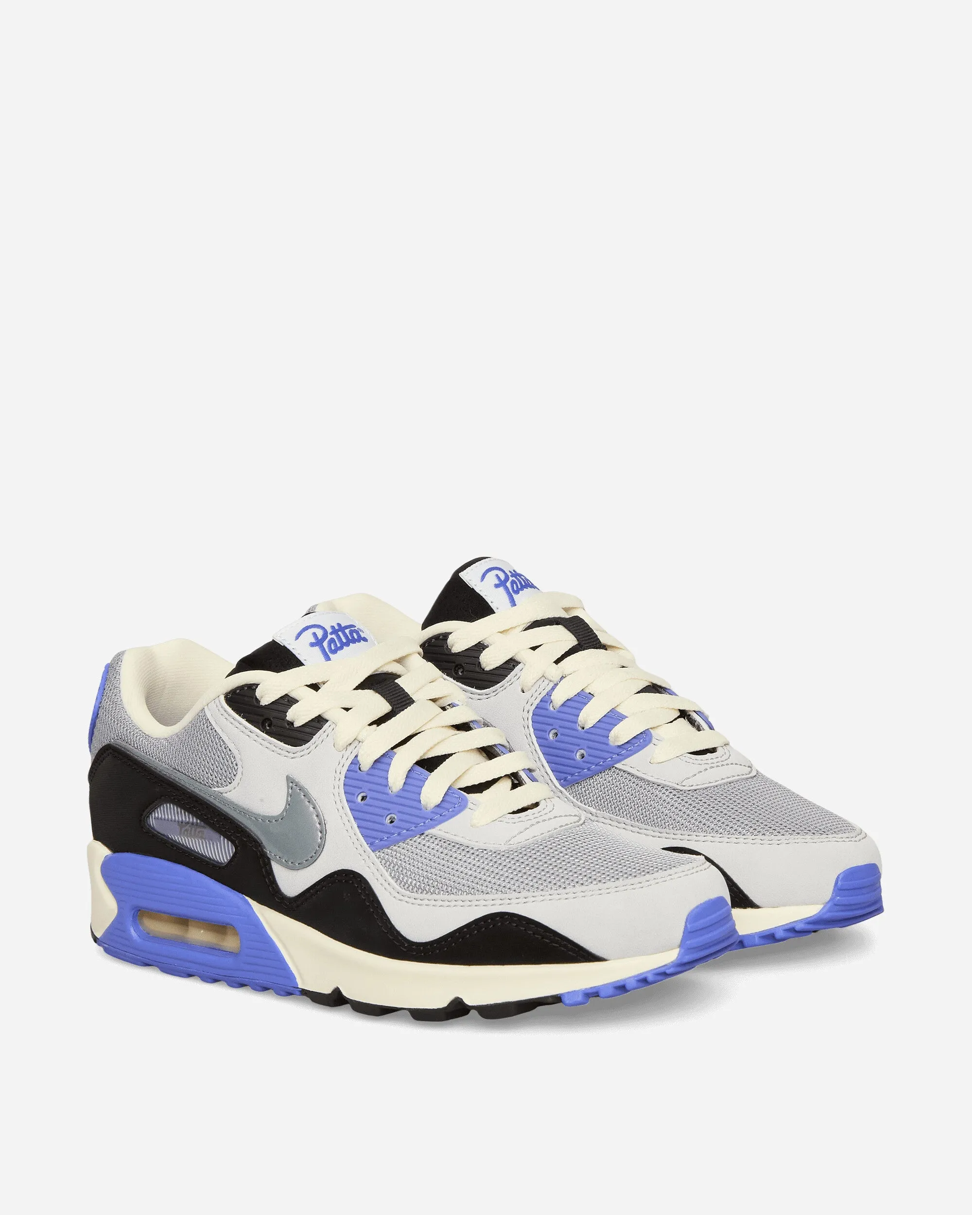 Dynamic Heel Counter Patta Air Max 90 Sneakers Sapphire / Particle Grey