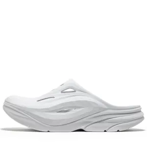 Slip-On Shoes Hoka Ora Recovery Mule - White/White